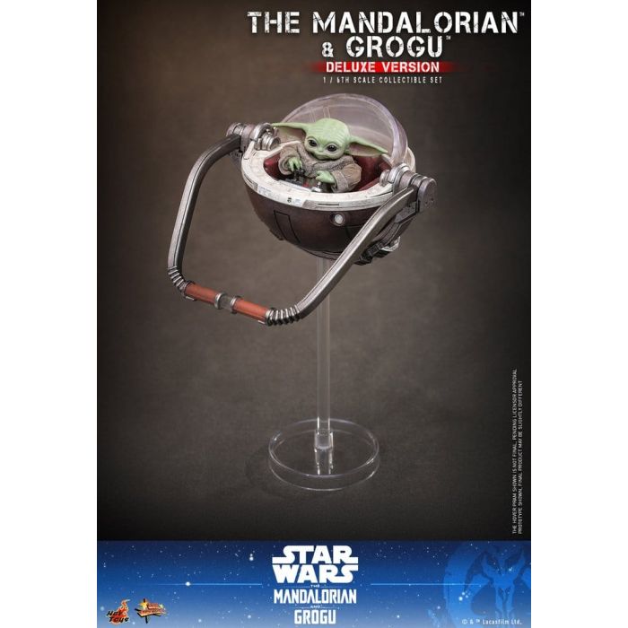 Star Wars: The Mandalorian & Grogu Movie Masterpiece Action Figure 1/6 The Mandalorian and Grogu (Deluxe Version) 31 cm