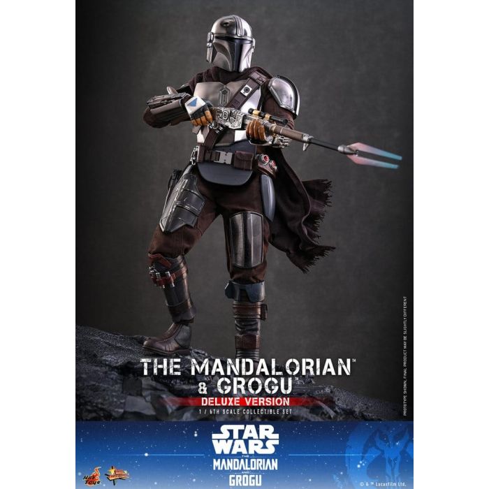 Star Wars: The Mandalorian & Grogu Movie Masterpiece Action Figure 1/6 The Mandalorian and Grogu (Deluxe Version) 31 cm