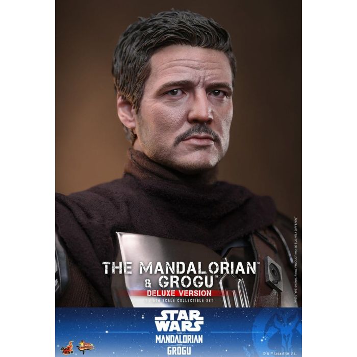 Star Wars: The Mandalorian & Grogu Movie Masterpiece Action Figure 1/6 The Mandalorian and Grogu (Deluxe Version) 31 cm