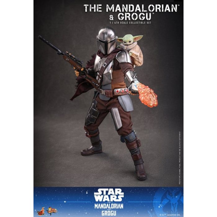 Star Wars: The Mandalorian & Grogu Movie Masterpiece Action Figure 1/6 The Mandalorian and Grogu 31 cm