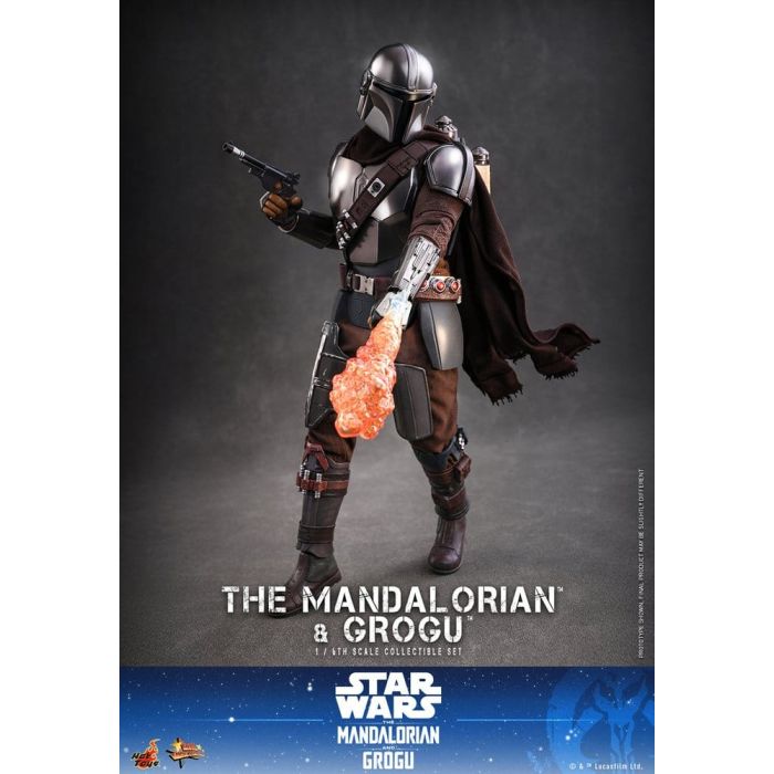Star Wars: The Mandalorian & Grogu Movie Masterpiece Action Figure 1/6 The Mandalorian and Grogu 31 cm