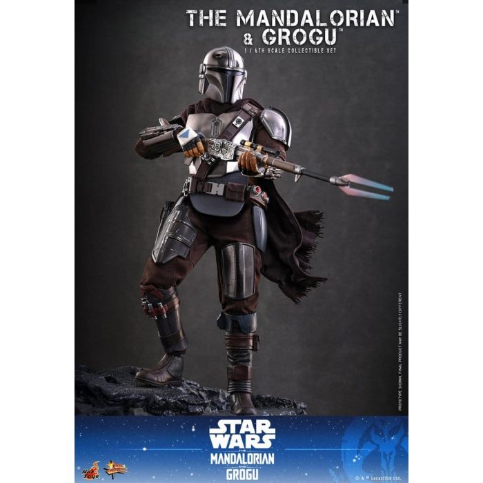 Star Wars: The Mandalorian & Grogu Movie Masterpiece Action Figure 1/6 The Mandalorian and Grogu 31 cm