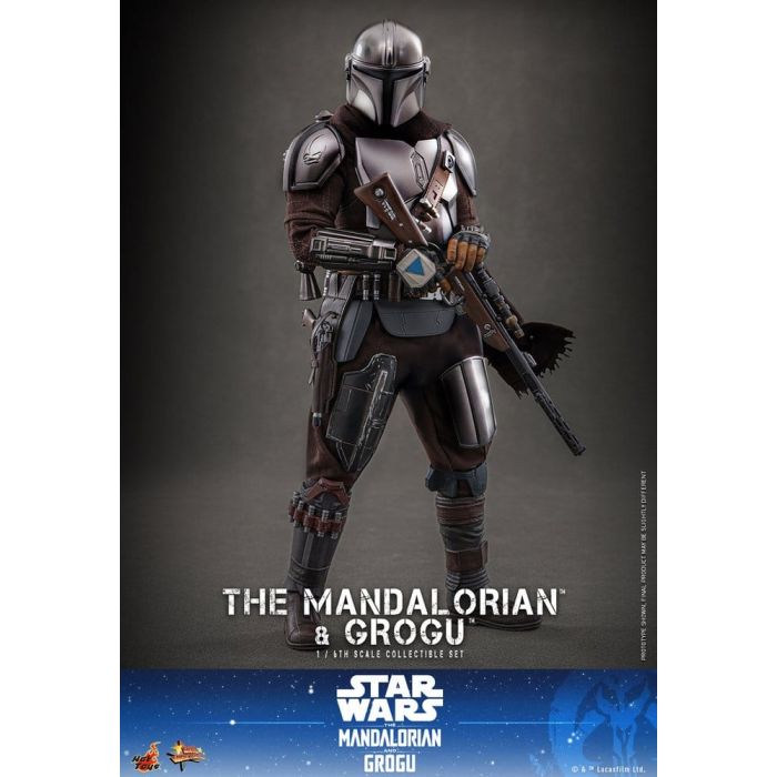 Star Wars: The Mandalorian & Grogu Movie Masterpiece Action Figure 1/6 The Mandalorian and Grogu 31 cm