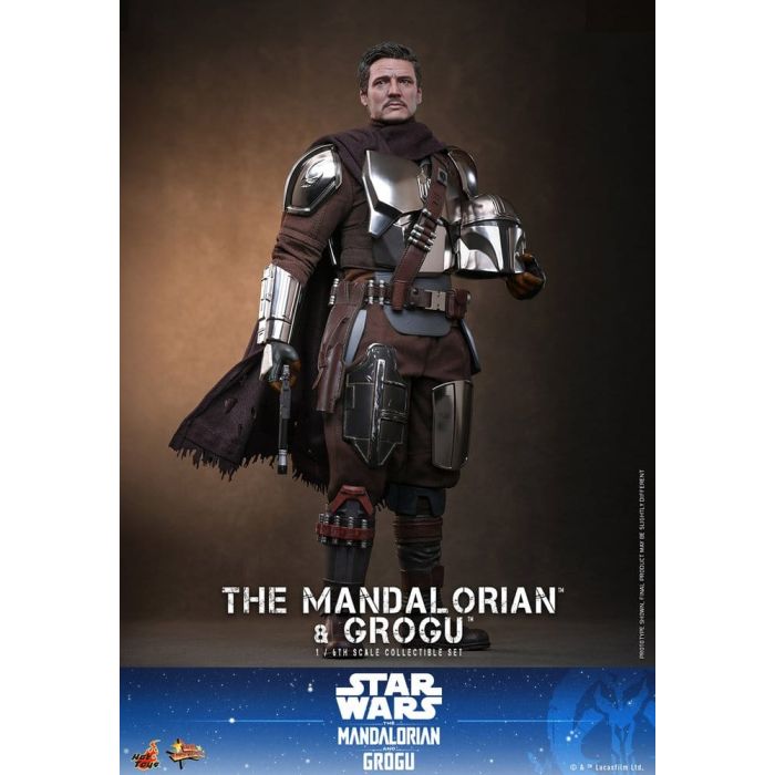 Star Wars: The Mandalorian & Grogu Movie Masterpiece Action Figure 1/6 The Mandalorian and Grogu 31 cm