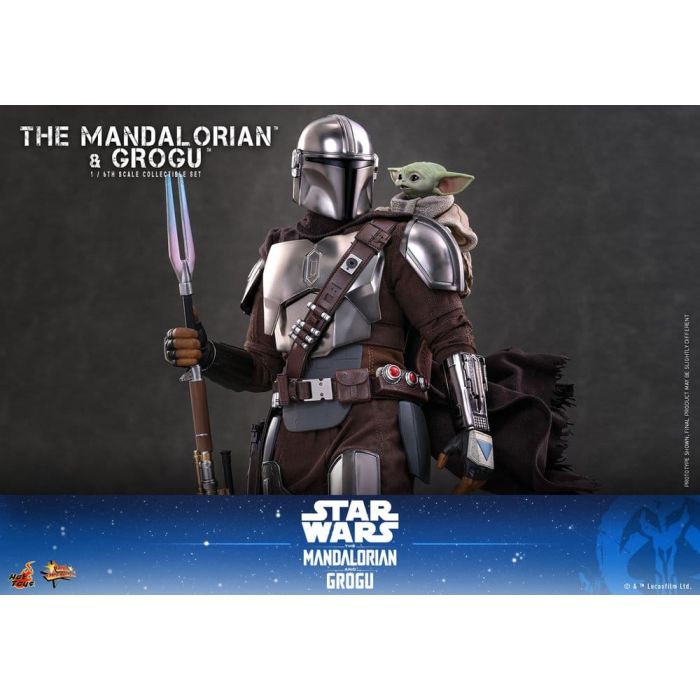 Star Wars: The Mandalorian & Grogu Movie Masterpiece Action Figure 1/6 The Mandalorian and Grogu 31 cm