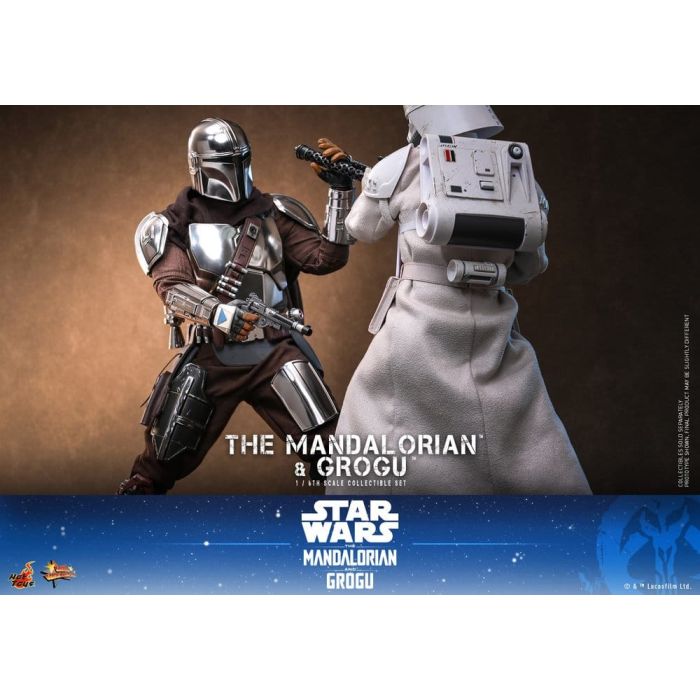 Star Wars: The Mandalorian & Grogu Movie Masterpiece Action Figure 1/6 The Mandalorian and Grogu 31 cm