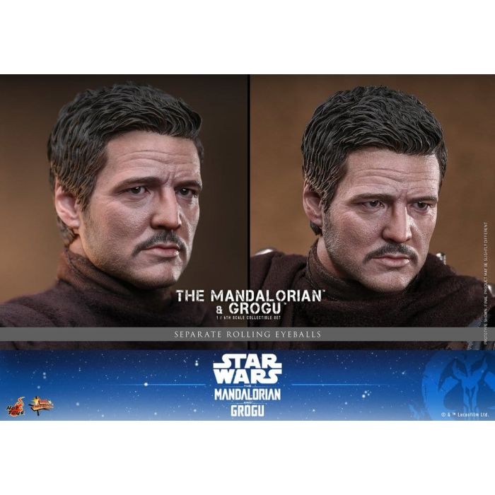 Star Wars: The Mandalorian & Grogu Movie Masterpiece Action Figure 1/6 The Mandalorian and Grogu 31 cm