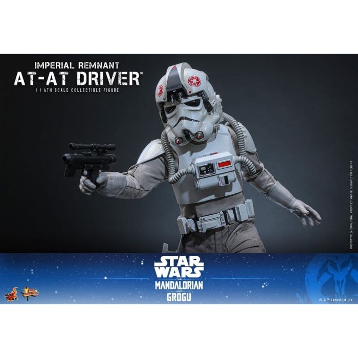 Star Wars Movie Masterpiece Action Figure 1/6 Imperial Remnant AT-AT Driver 30 cm