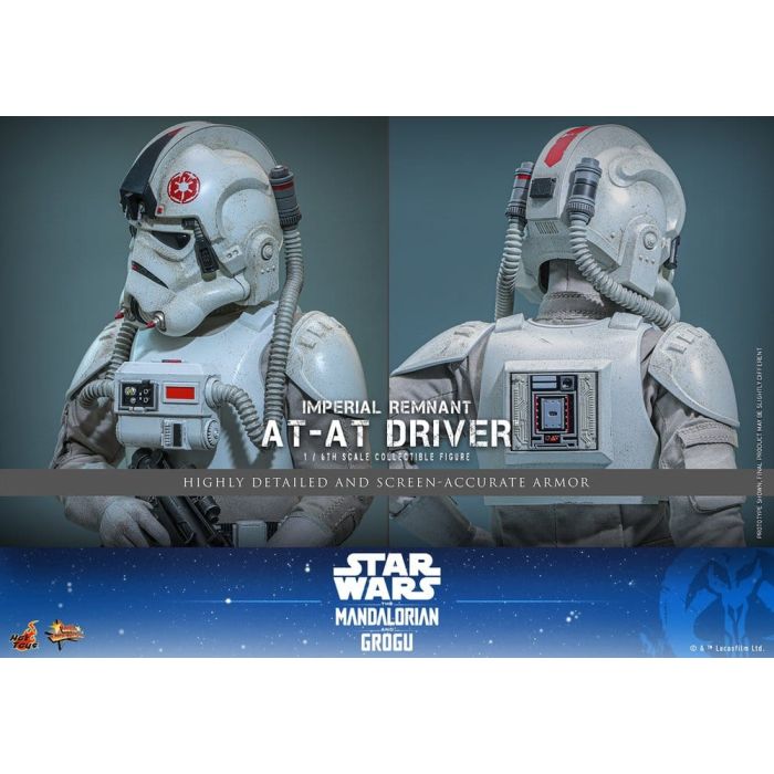 Star Wars Movie Masterpiece Action Figure 1/6 Imperial Remnant AT-AT Driver 30 cm