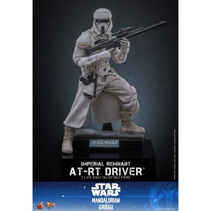 Star Wars: The Mandalorian & Grogu Movie Masterpiece Action Figure 1/6 Imperial Remnant AT-RT Driver 30 cm