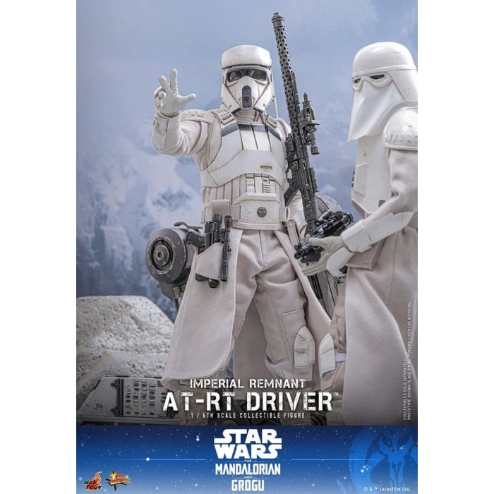 Star Wars: The Mandalorian & Grogu Movie Masterpiece Action Figure 1/6 Imperial Remnant AT-RT Driver 30 cm