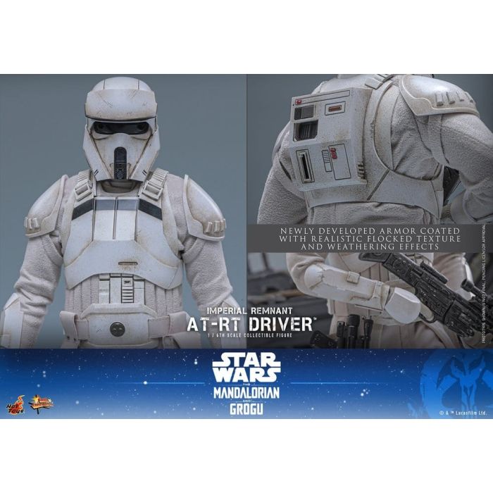 Star Wars: The Mandalorian & Grogu Movie Masterpiece Action Figure 1/6 Imperial Remnant AT-RT Driver 30 cm