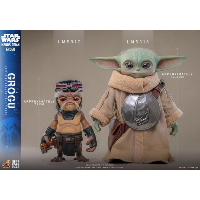 Star Wars: The Mandalorian & Grogu Life-Size Figure Grogu 38 cm