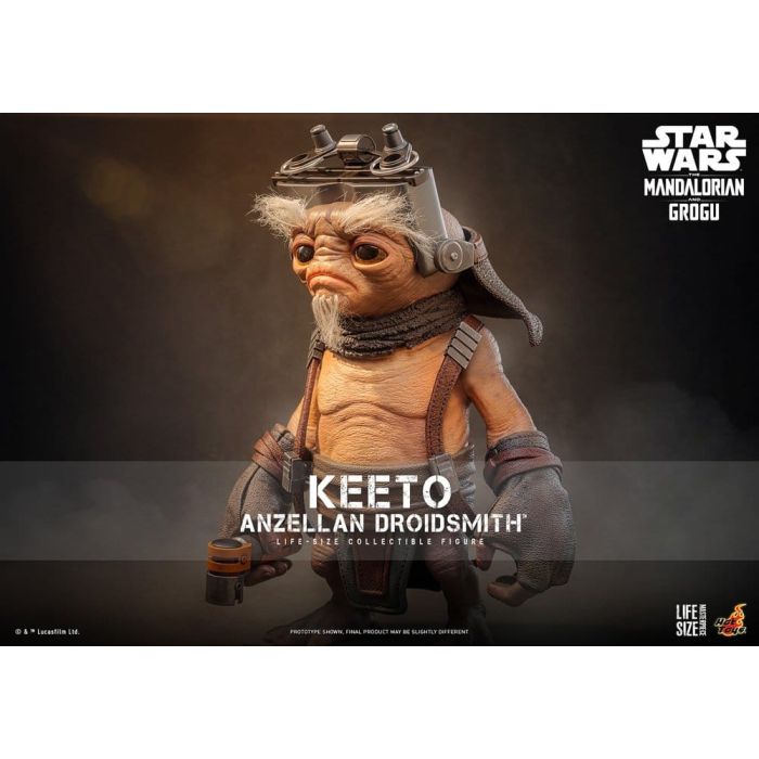 Star Wars: The Mandalorian & Grogu Life-Size Masterpiece Life-Size Figure Keeto (Anzellan Droidsmith) 26 cm