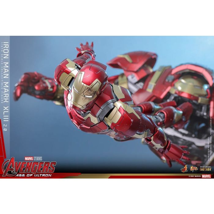 Avengers: Age of Ultron Movie Masterpiece Diecast Action Figure 1/6 Iron Man Mark XLIII (2.0) 32 cm