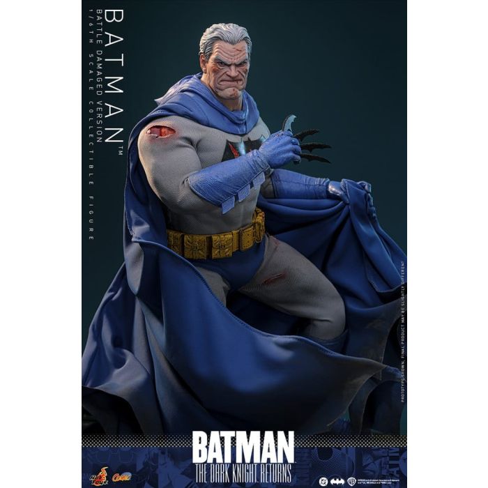 Batman: The Dark Knight Returns Comic Masterpiece Action Figure 1/6 Batman (Battle Damaged Version) 32 cm