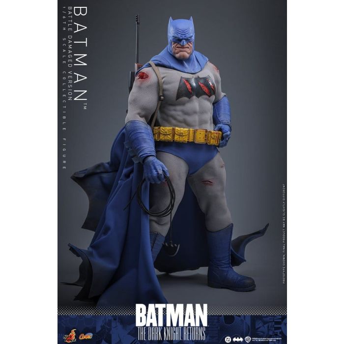 Batman: The Dark Knight Returns Comic Masterpiece Action Figure 1/6 Batman (Battle Damaged Version) 32 cm