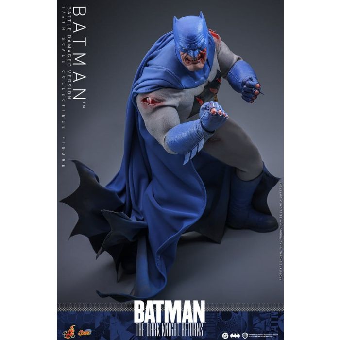 Batman: The Dark Knight Returns Comic Masterpiece Action Figure 1/6 Batman (Battle Damaged Version) 32 cm