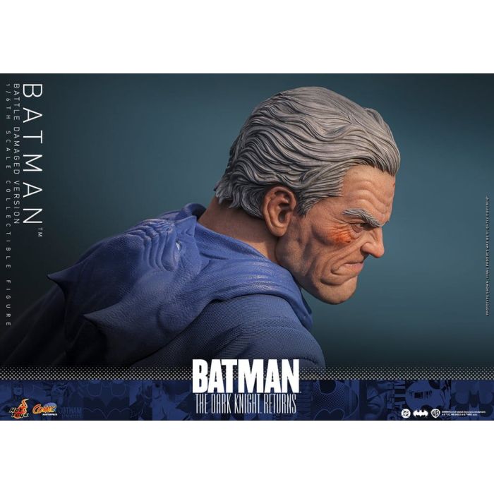 Batman: The Dark Knight Returns Comic Masterpiece Action Figure 1/6 Batman (Battle Damaged Version) 32 cm