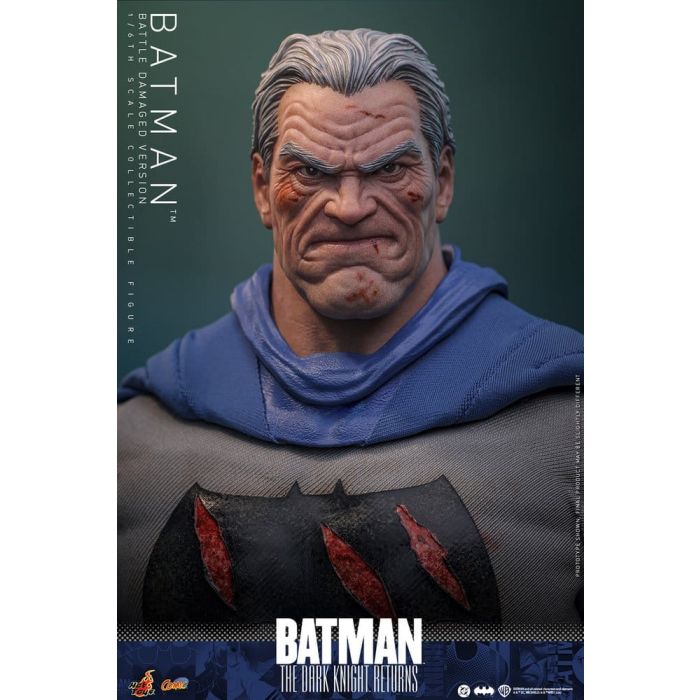 Batman: The Dark Knight Returns Comic Masterpiece Action Figure 1/6 Batman (Battle Damaged Version) 32 cm