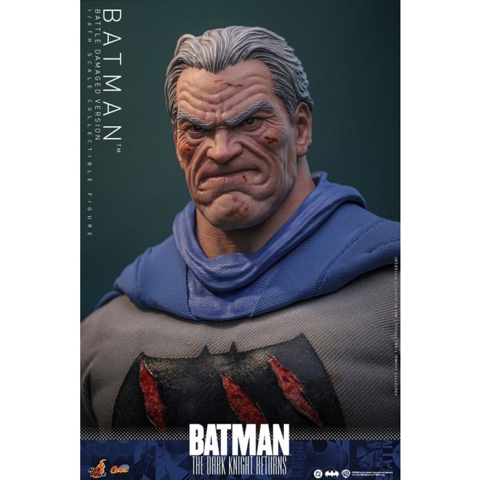 Batman: The Dark Knight Returns Comic Masterpiece Action Figure 1/6 Batman (Battle Damaged Version) 32 cm