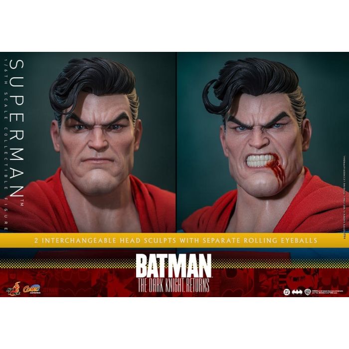 Batman: The Dark Knight Returns Comic Masterpiece Action Figure 1/6 Superman 34 cm