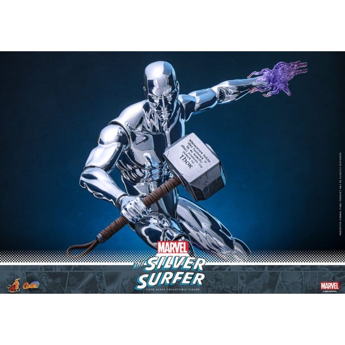 Marvel Action Figure 1/6 Silver Surfer 32 cm