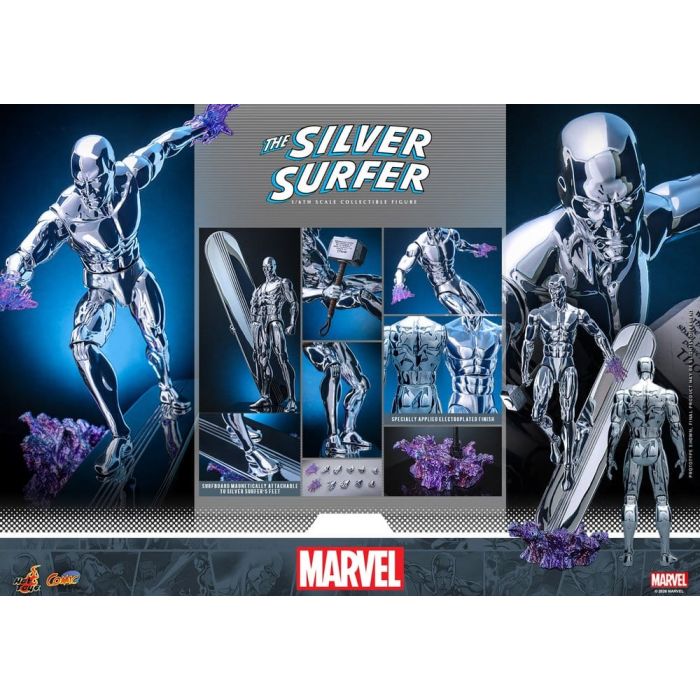 Marvel Action Figure 1/6 Silver Surfer 32 cm