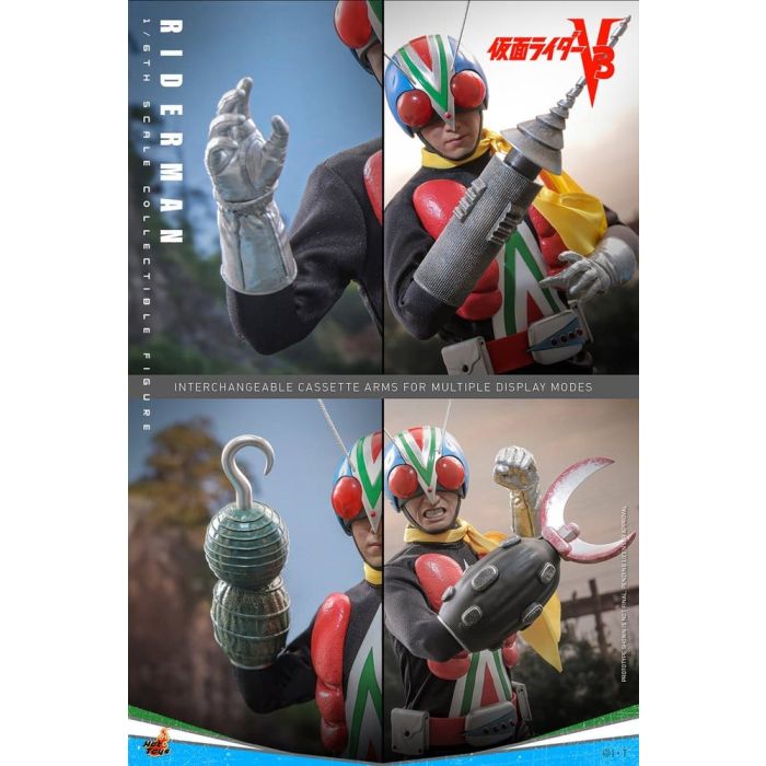 Kamen Rider Action Figure 1/6 Riderman 30 cm