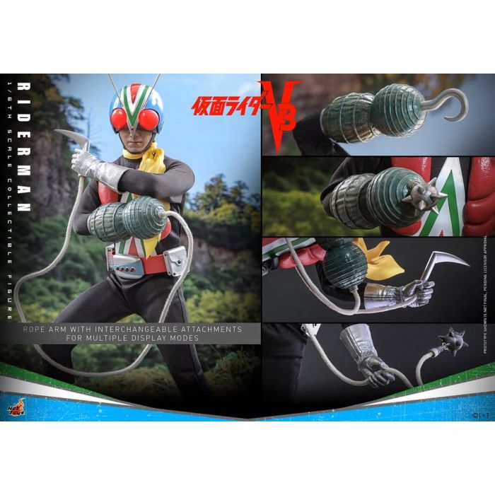 Kamen Rider Action Figure 1/6 Riderman 30 cm