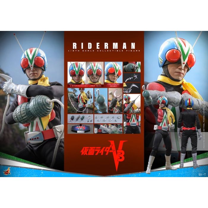 Kamen Rider Action Figure 1/6 Riderman 30 cm
