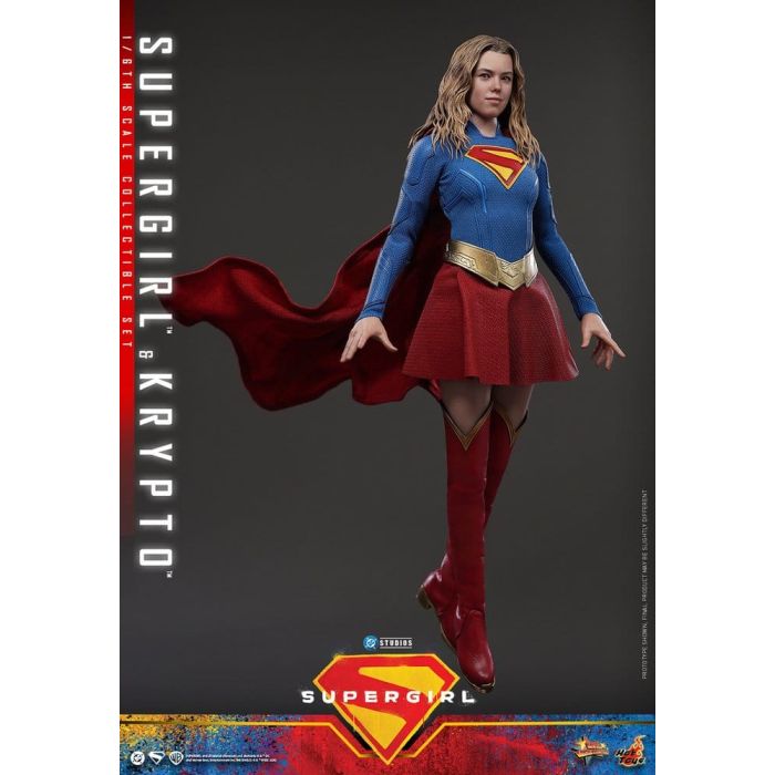 DC Comics Movie Masterpiece Action Figure Set Supergirl & Krypto 28 cm