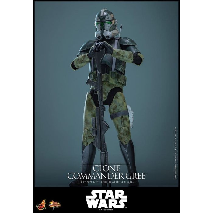 Star Wars Movie Masterpiece Action Figure 1/6 Clone Commander Gree 30 cm