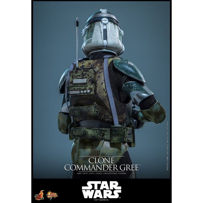 Star Wars Movie Masterpiece Action Figure 1/6 Clone Commander Gree 30 cm