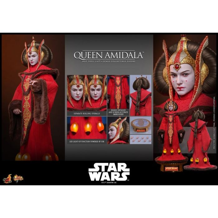 Star Wars Movie Masterpiece Action Figure 1/6 Queen Amidala 28 cm