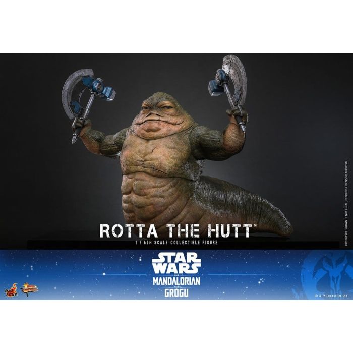 Star Wars Movie Masterpiece Action Figure 1/6 Rotta The Hutt 32 cm