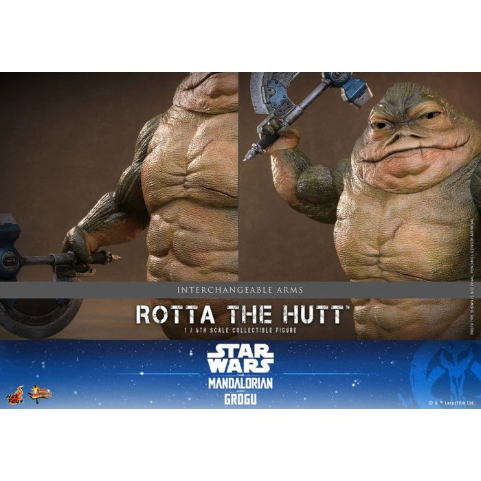 Star Wars Movie Masterpiece Action Figure 1/6 Rotta The Hutt 32 cm