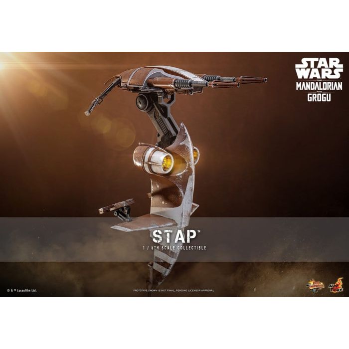Star Wars: The Mandalorian & Grogu Movie Masterpiece Accessory 1/6 STAP 32 cm