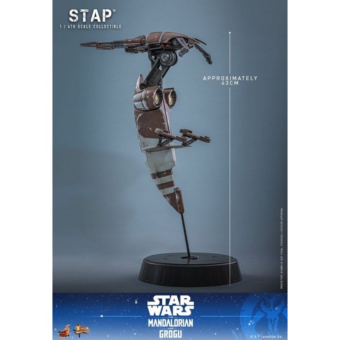 Star Wars: The Mandalorian & Grogu Movie Masterpiece Accessory 1/6 STAP 32 cm