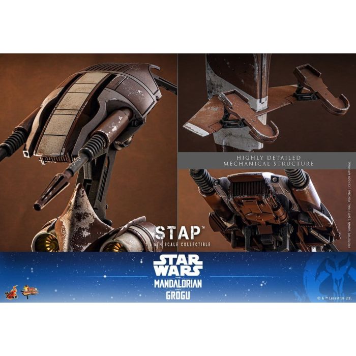 Star Wars: The Mandalorian & Grogu Movie Masterpiece Accessory 1/6 STAP 32 cm