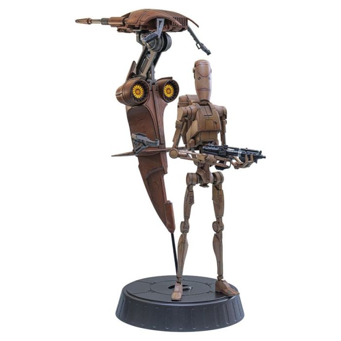 Star Wars: The Phantom Menace Movie Masterpiece Action Figure Set 1/6 Battle Droid & STAP 32 cm