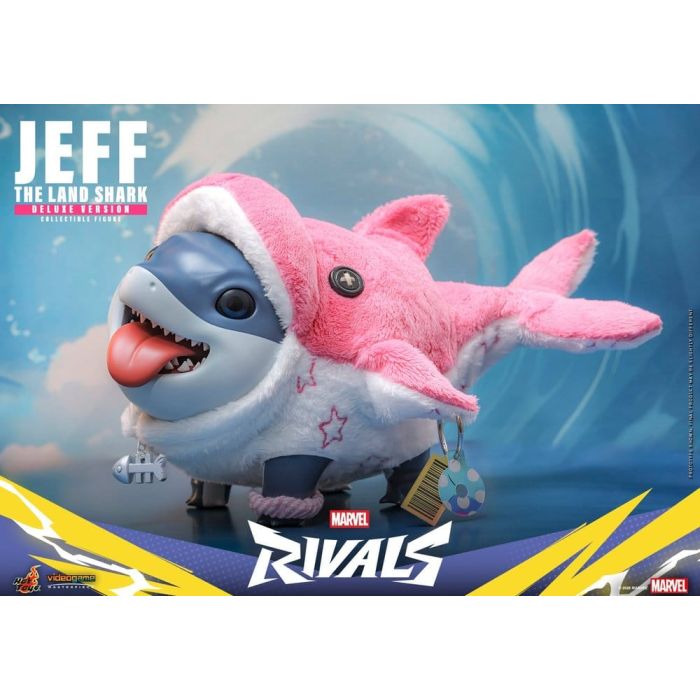 Marvel Rivals Videogame Masterpiece Series Action Figure Jeff the Land Shark (Deluxe Version) 11 cm