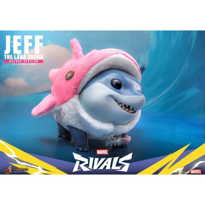 Marvel Rivals Videogame Masterpiece Series Action Figure Jeff the Land Shark (Deluxe Version) 11 cm