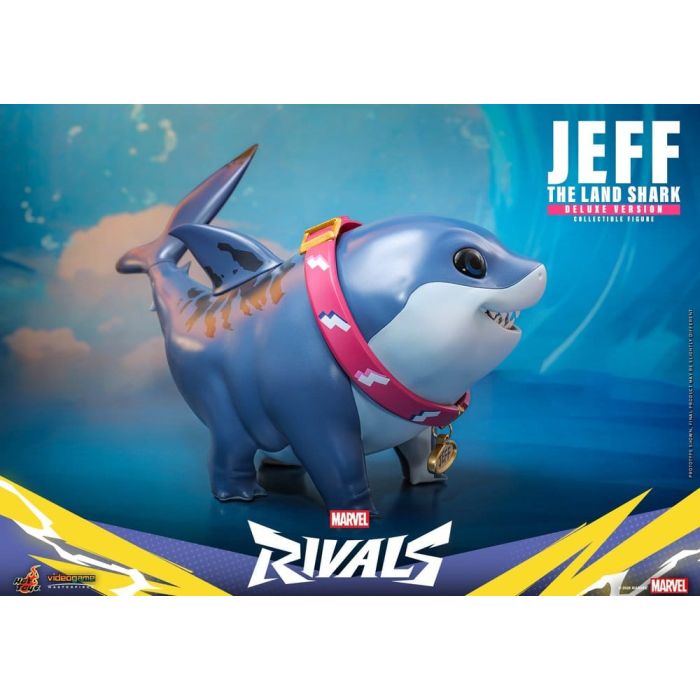 Marvel Rivals Videogame Masterpiece Series Action Figure Jeff the Land Shark 11 cm
