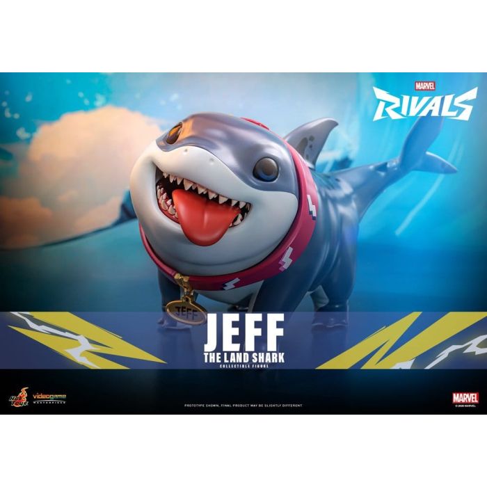 Marvel Rivals Videogame Masterpiece Series Action Figure Jeff the Land Shark 11 cm