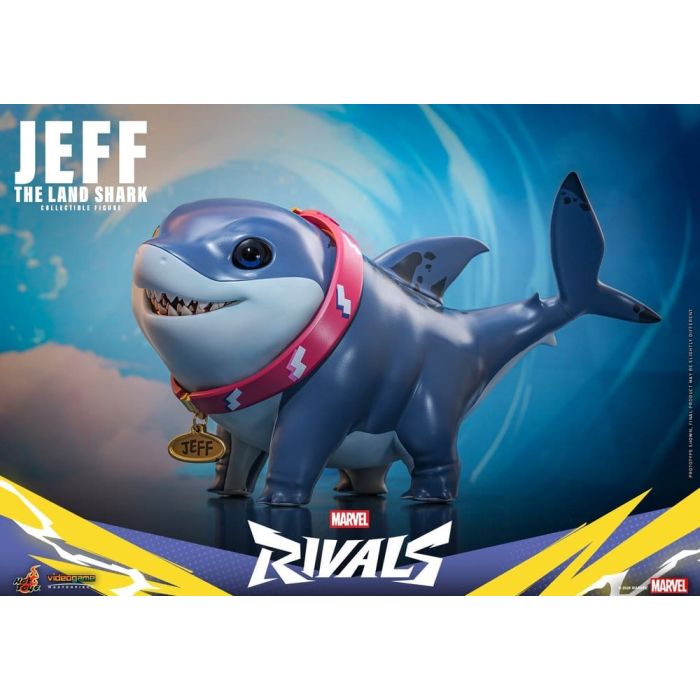 Marvel Rivals Videogame Masterpiece Series Action Figure Jeff the Land Shark 11 cm