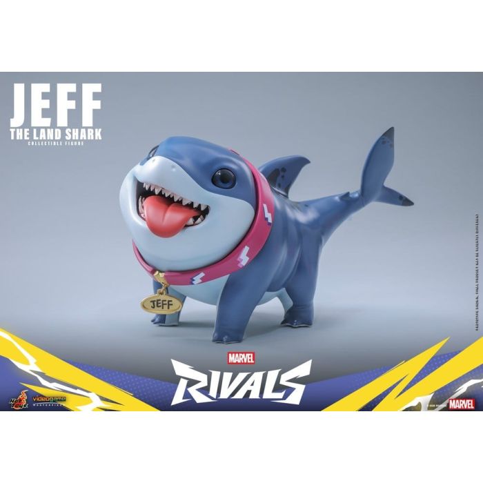 Marvel Rivals Videogame Masterpiece Series Action Figure Jeff the Land Shark 11 cm