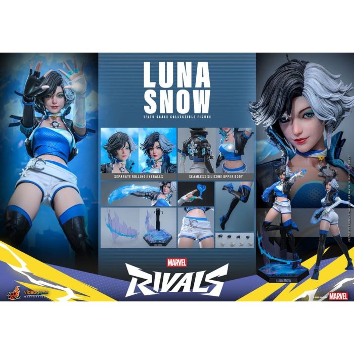 Marvel Rivals Videogame Masterpiece Action Figure 1/6 Luna Snow 28 cm