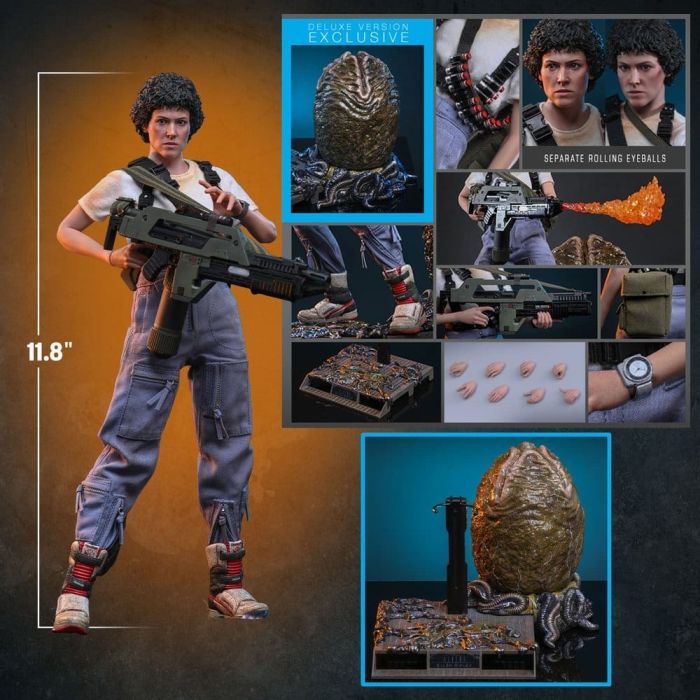 Alien Movie Masterpiece Action Figure 1/6 Ellen Ripley (Deluxe Version) 30 cm