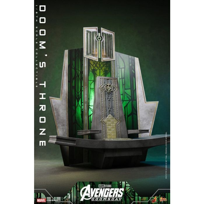 Avengers: Doomsday Movie Masterpiece Action Figure Accessory 1/6 Doom's Throne 33 cm